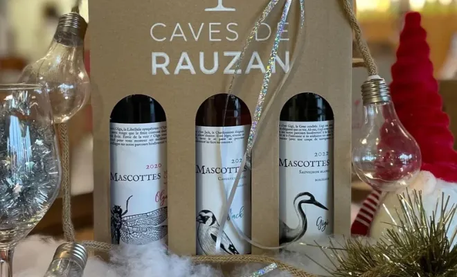 Paniers gourmands à offrir pour les fêtes, Bordeaux, Caves de Rauzan